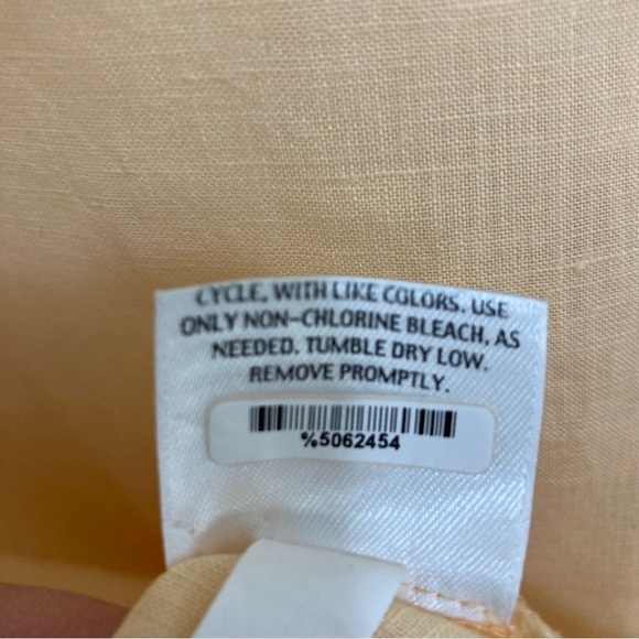 Eileen Fisher Peach to Orange Pastel Tunic with Tank Top lining. - Picture 6 of 15